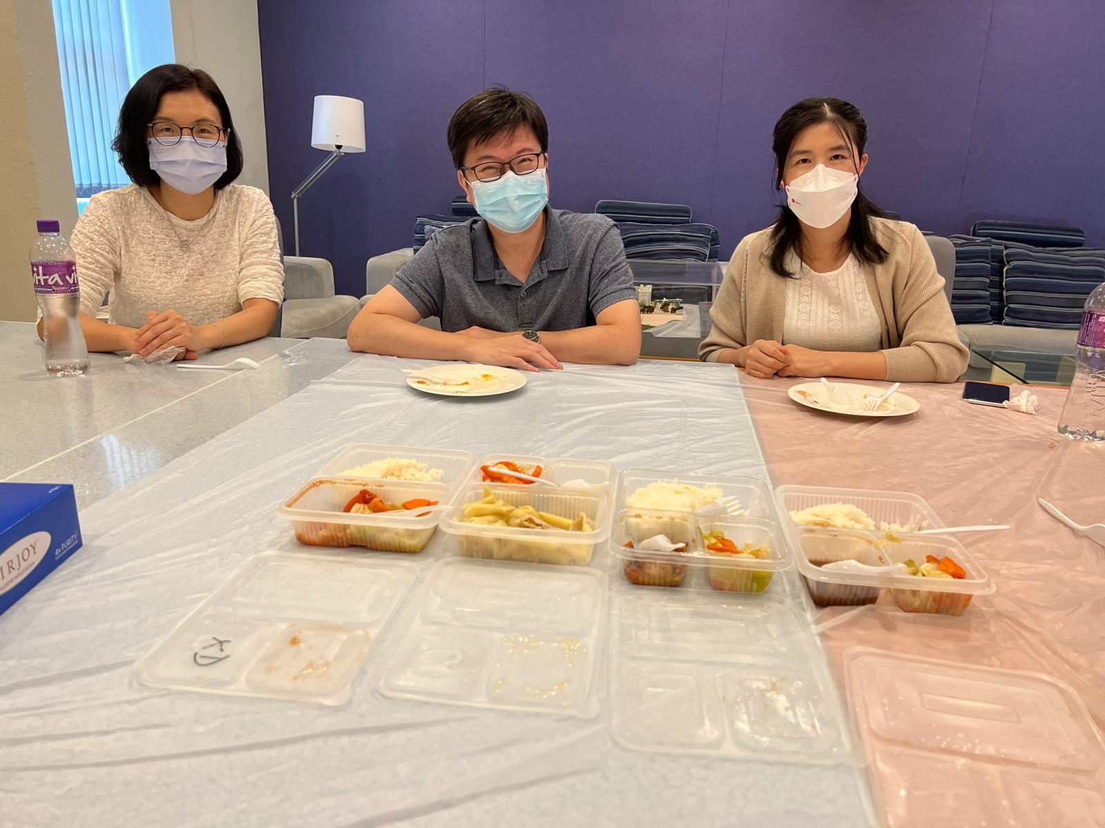 Parent Lunch Sampling Session